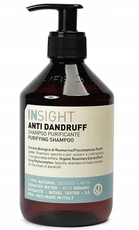 insight anti dandruff szampon przeciwłupieżowy 400 opinie