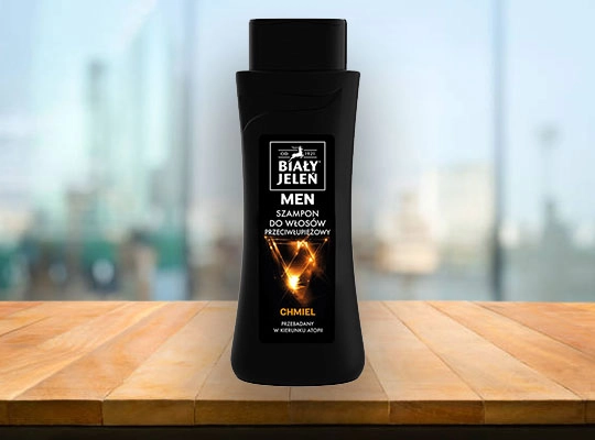 biały jeleń szampon dla mężczyzn