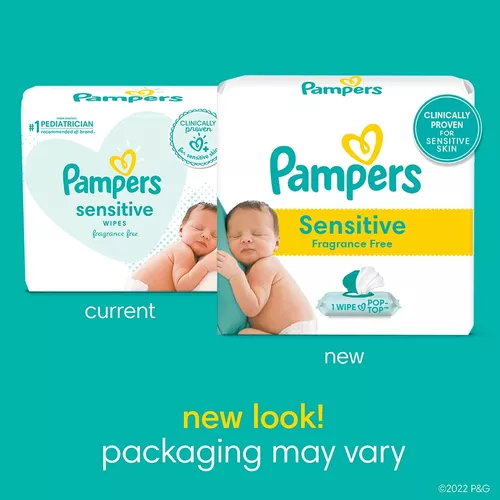 pampers sensitive wipes