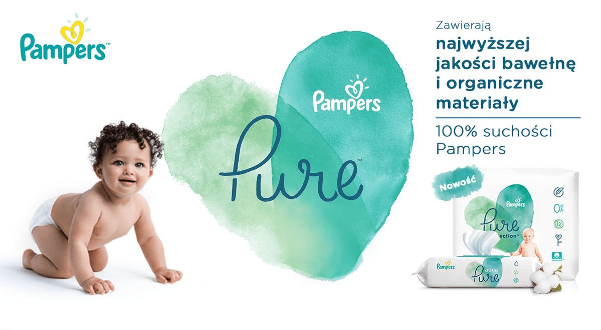 pieluszki jednorazowe pampers pure opinie