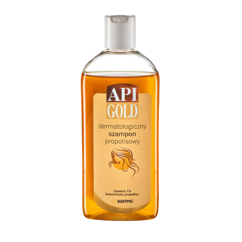 api gold dermatologiczny szampon propolisowy skład