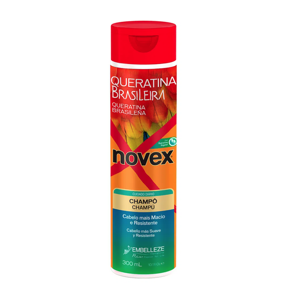 novex brazilian keratin szampon z keratyną 300ml