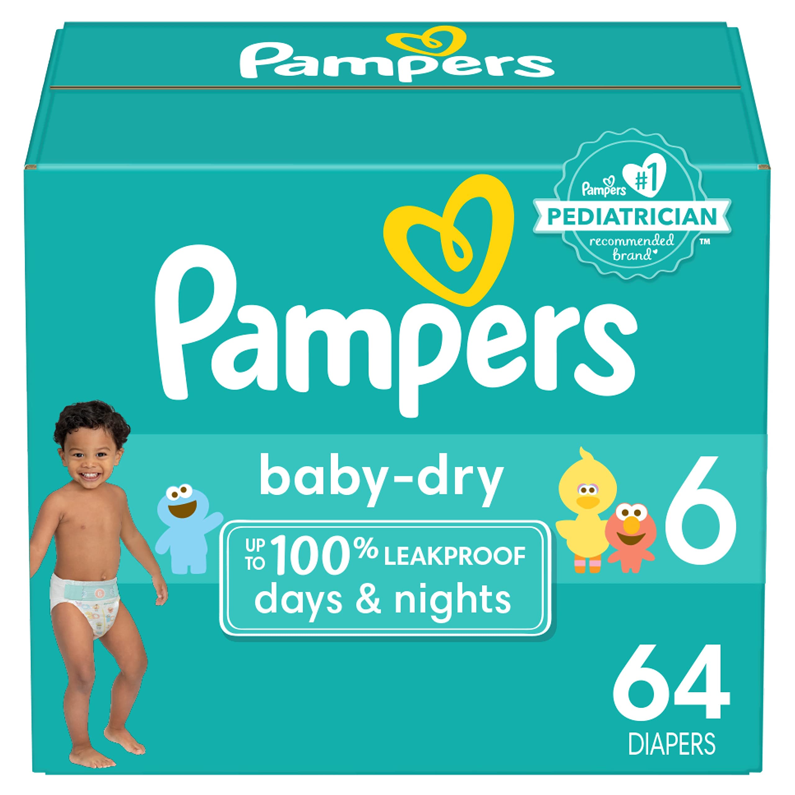 chudteczki pampers 6 64