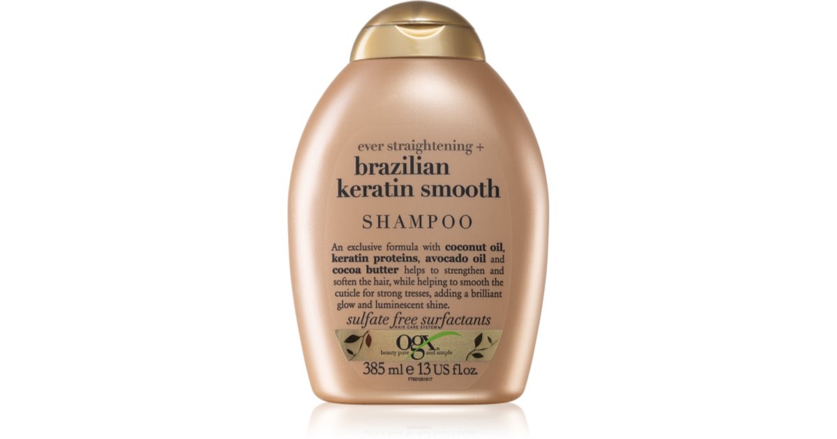 organix brazilian keratin smooth szampon wygładzający z brazylijsk