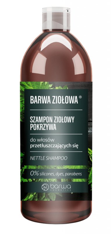 barwa szampon z pokrzywą do włosów przetłuszczających się