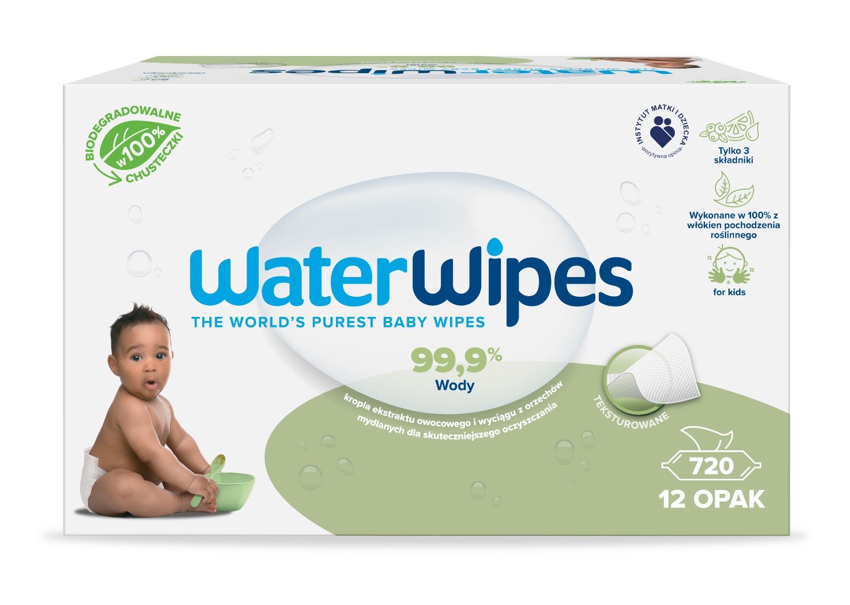 chusteczki nawilżane dla niemowląt waterwipes