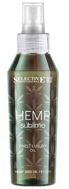 hemp sublime szampon z olejkiem z konopii 1000ml selective professional