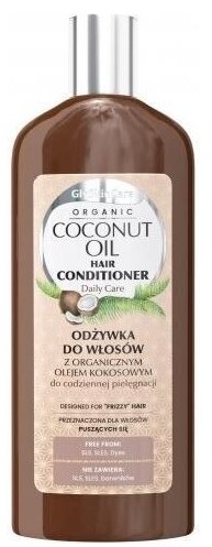 glyskincare odżywka do włosów z olejem kokosowym kolagenem i keratyn
