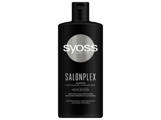 syoss salonplex szampon odbudowujący do włosów zniszczonyc