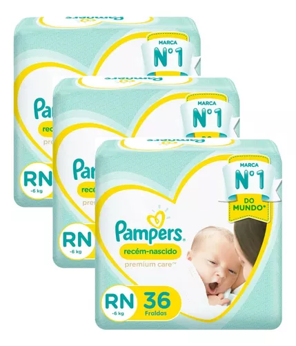 pampers premium care 3 tessco