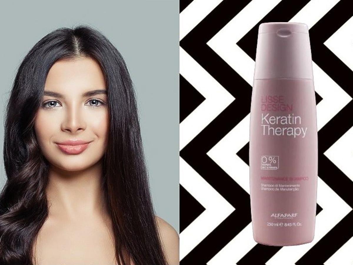 alfaparf lisse design keratin szampon therapy wizaz