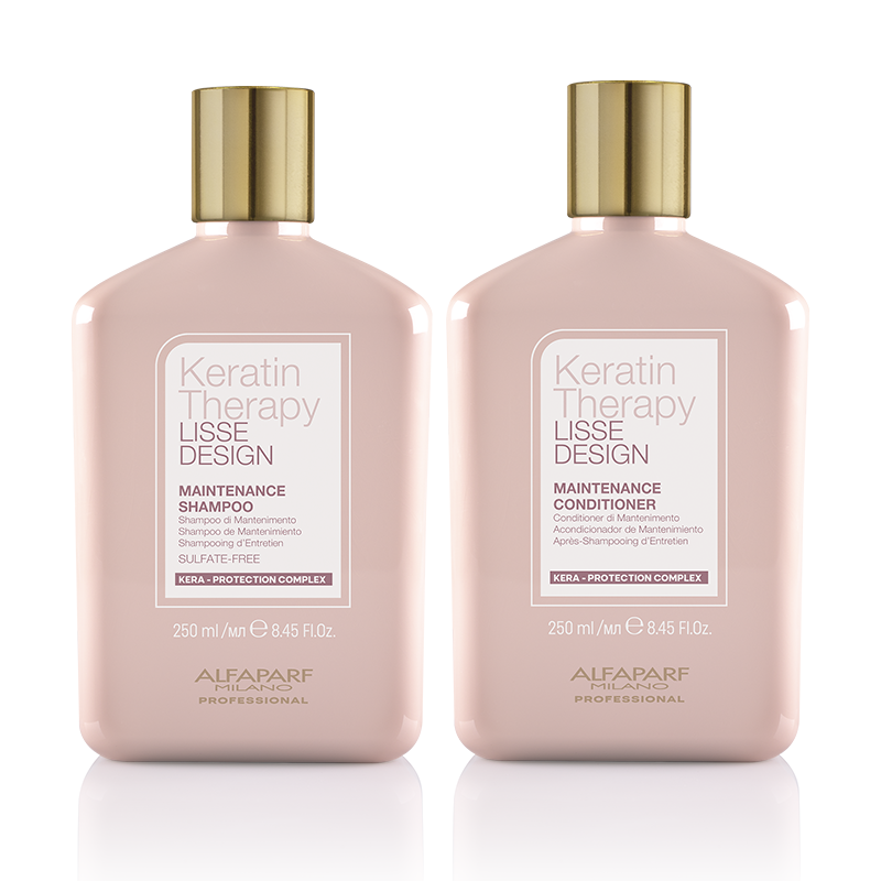 alfaparf lisse design zestaw szampon i odżywka 250