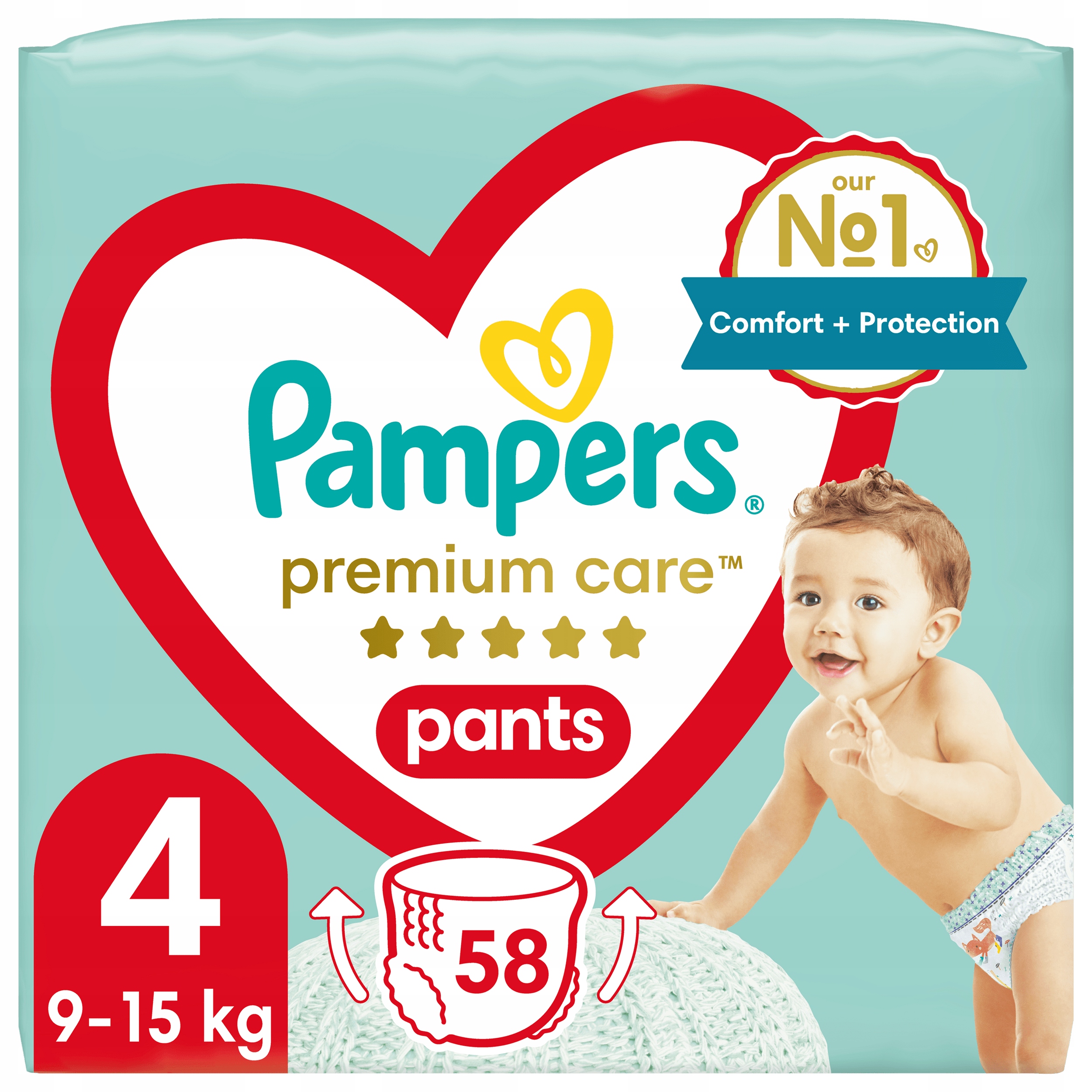 allegro pieluchomajtki pampers 4