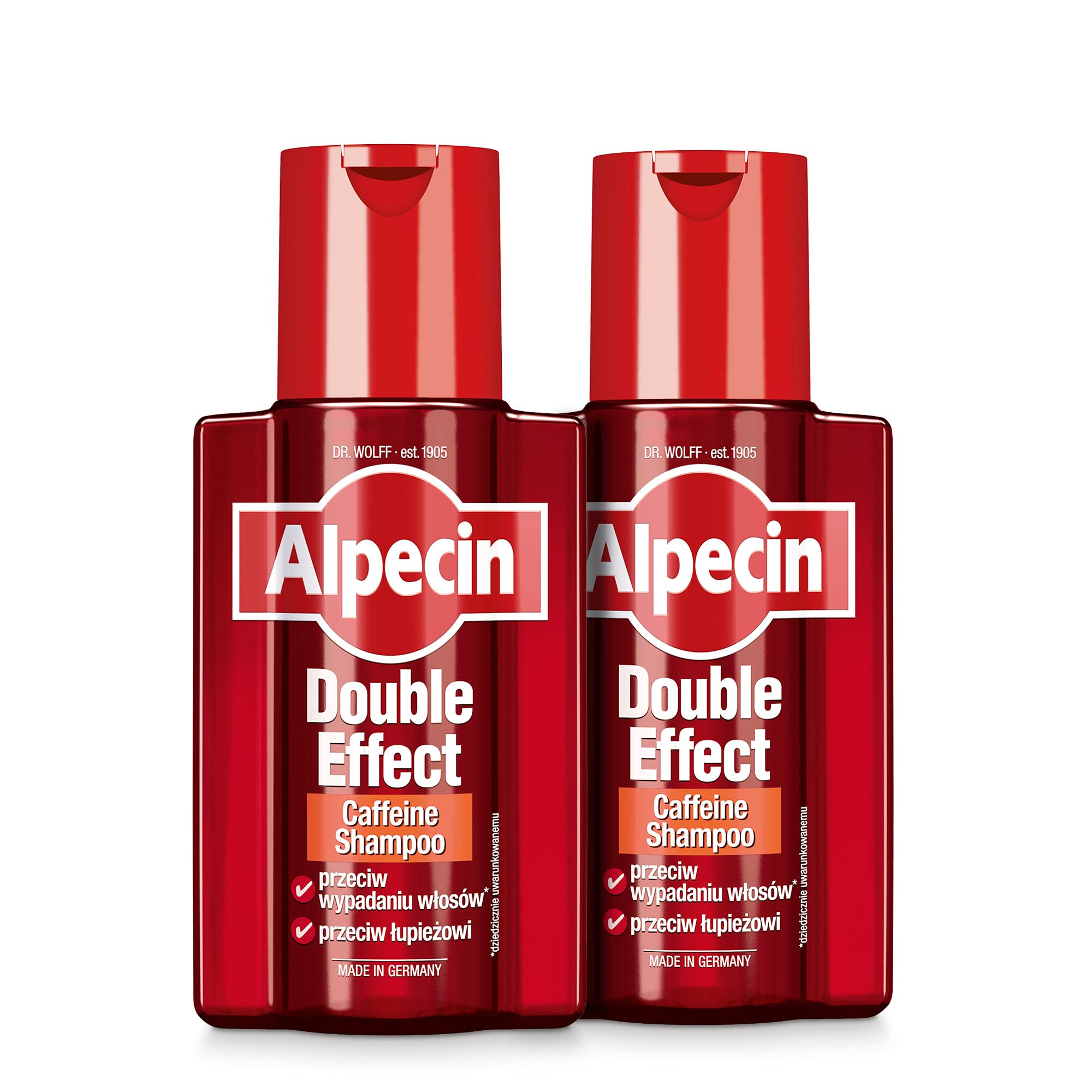 alpecin double effect szampon przeciwłupieżowy i przeciw wypadaniu włosów