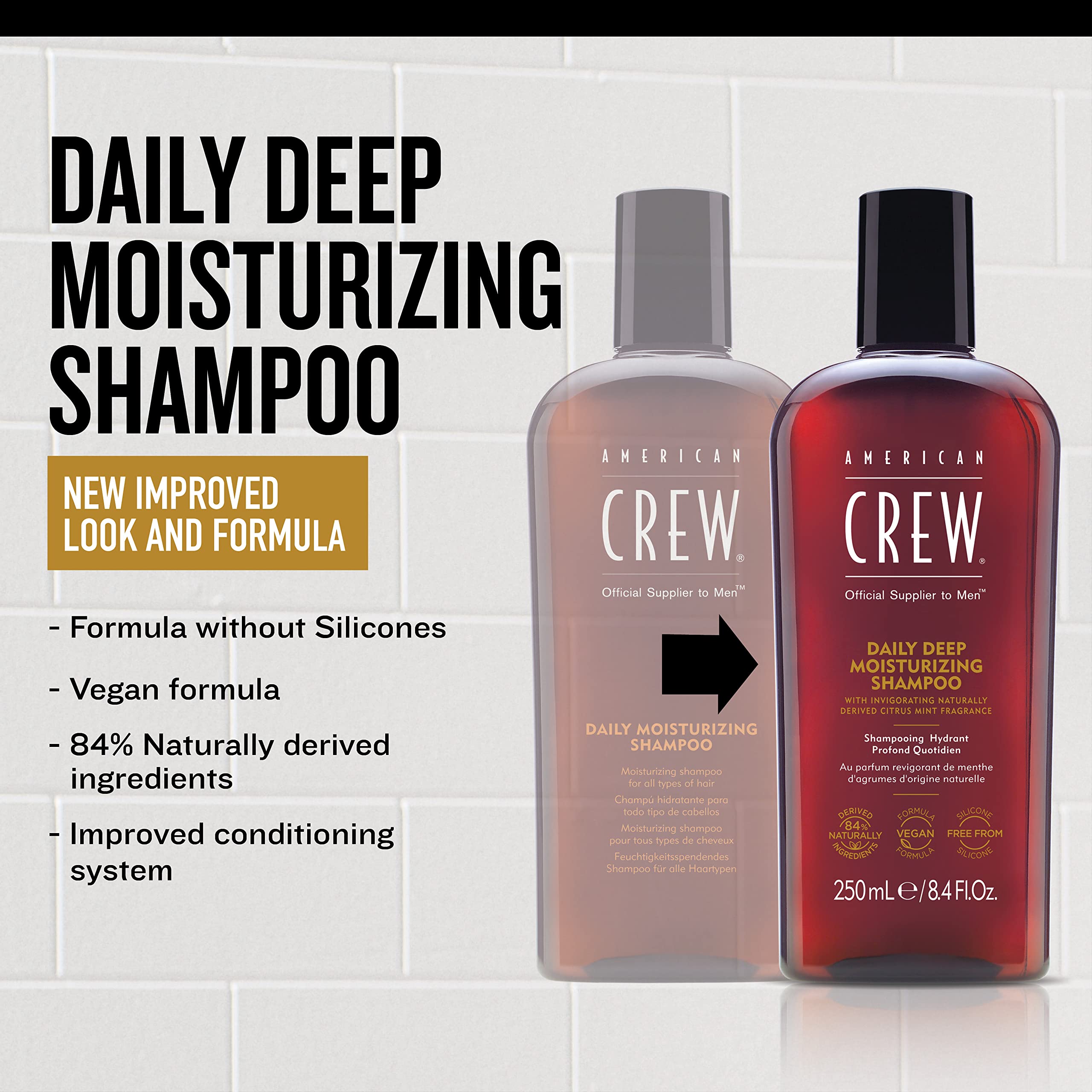 american crew daily moisturizing szampon 250 ml