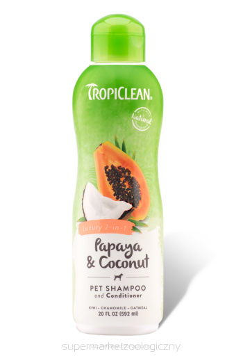 amerykański szampon z odżywka dla psa tropicclean