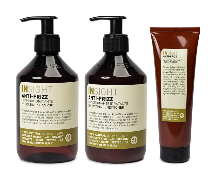 anti-frizz shampoo szampon nawilżający insight 400 ml