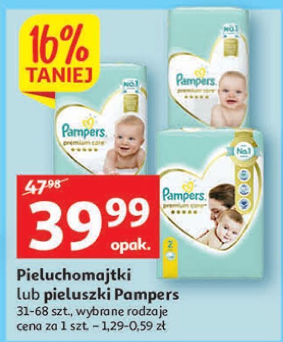 auchan pampers 2 cena