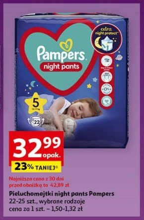 auchan pieluchomajtki pampers