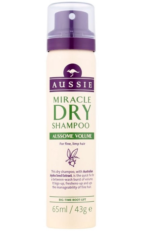 aussie miracle dry suchy szampon do włosów mega instant