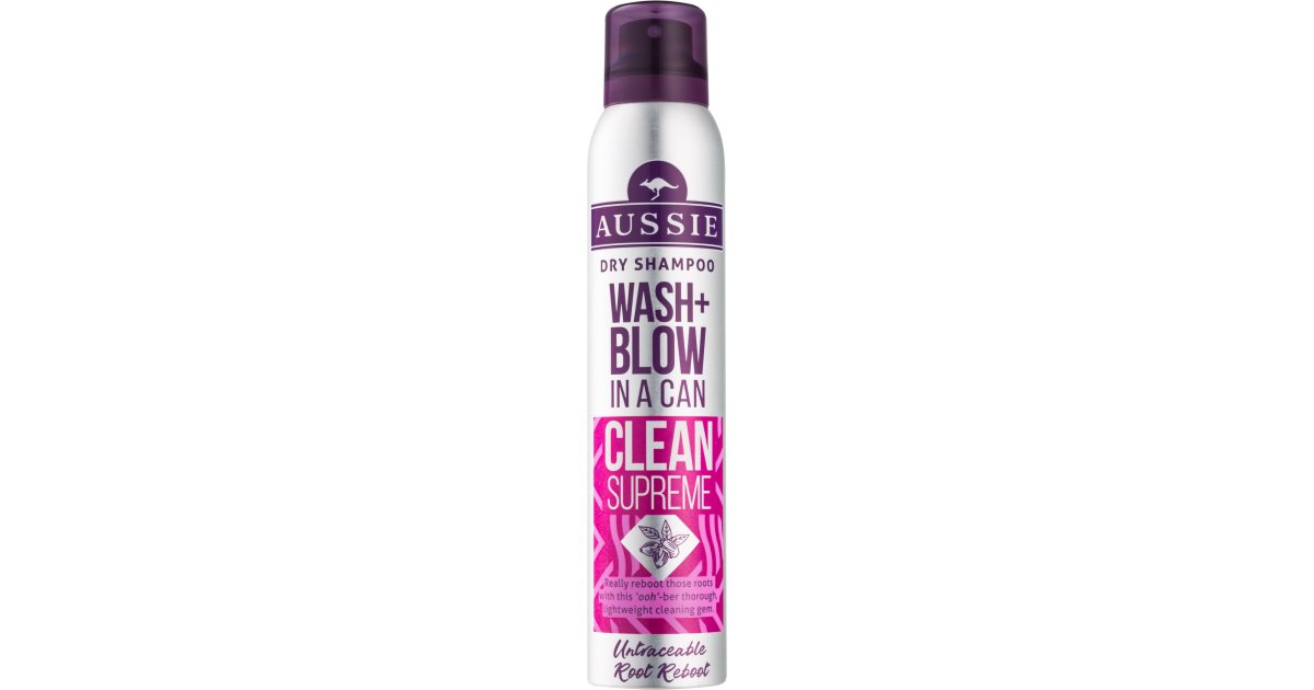 aussie wash plus blow suchy szampon