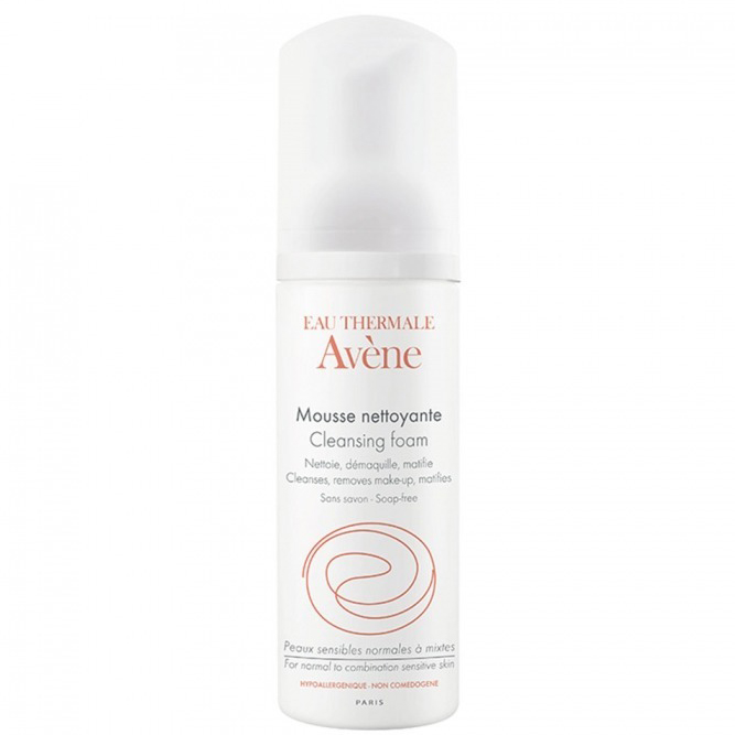 avene pianka do mycia twarzy