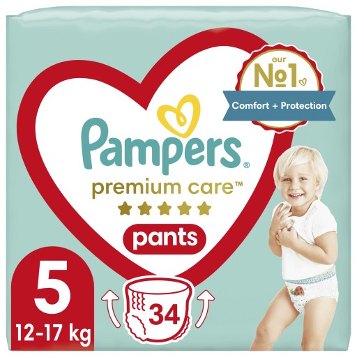 pampers 4 34szt