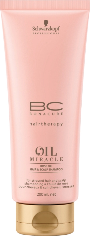 schwarzkopf bc oil miracle rose szampon skład