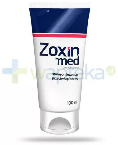 zoxin med 20 mg ml szampon leczniczy przeciwłupieżowy