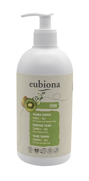eubiona szampon zwiekszający objętość z rumiankiem i kiwi