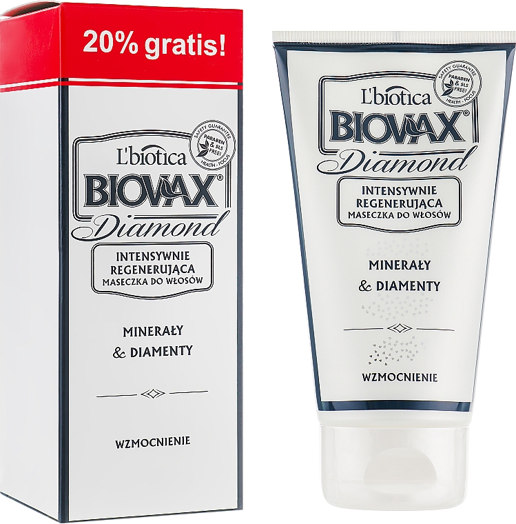 biovax glamour minerały & diamenty intensywnie regenerujący szampon