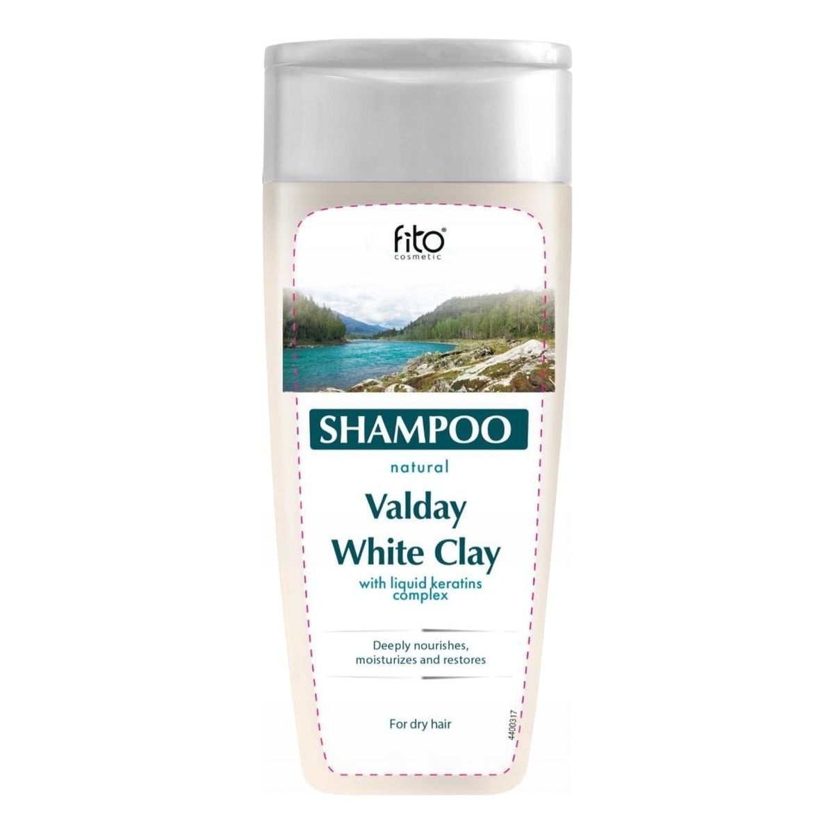 składfitocosmetic szampon z białą glinką i kompleksem płynnej keratyny