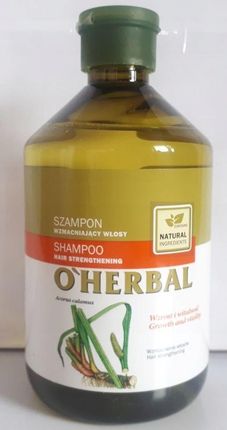 oherbal szampon wzmacniający włosy z ekstraktem z korzenia tataraku opinie