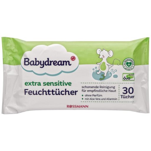 chusteczki nawilżane rossmann babydream extra sensitive