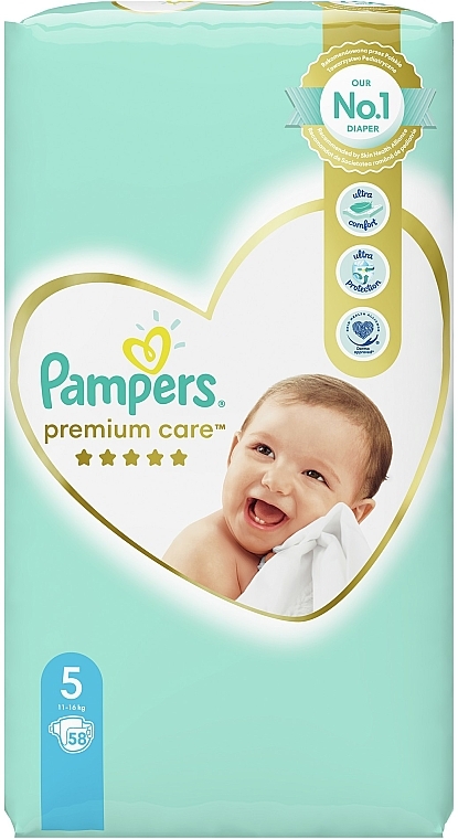 pampers midi 58szt