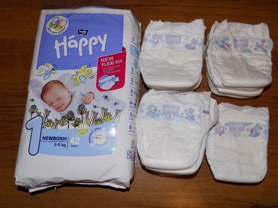 pampers czy happy