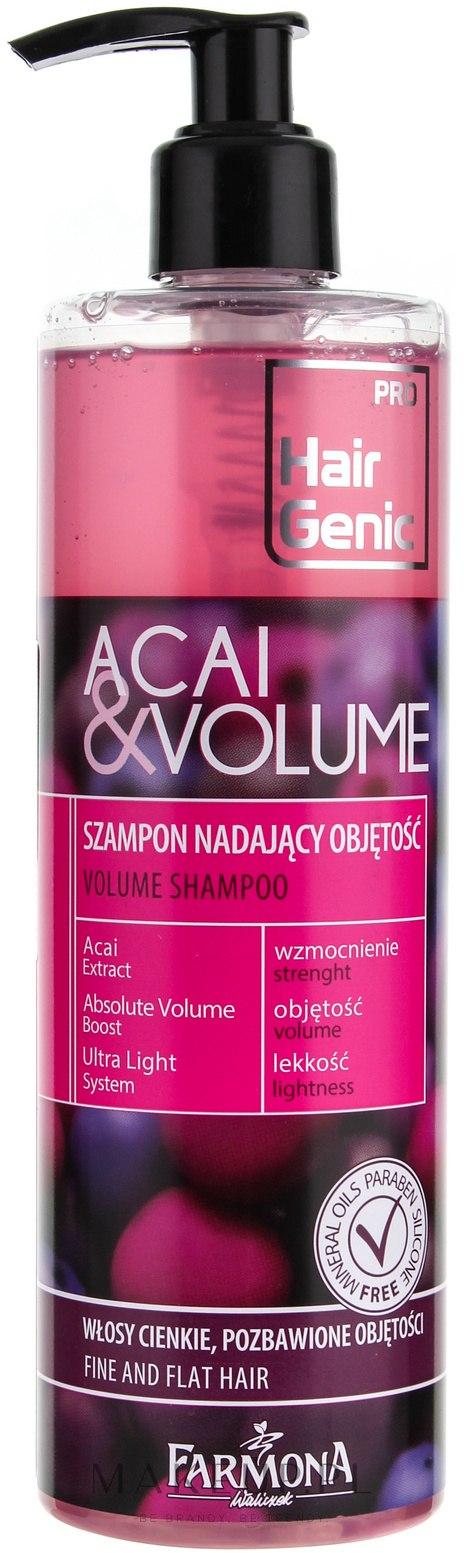 szampon hair genic acai &volume