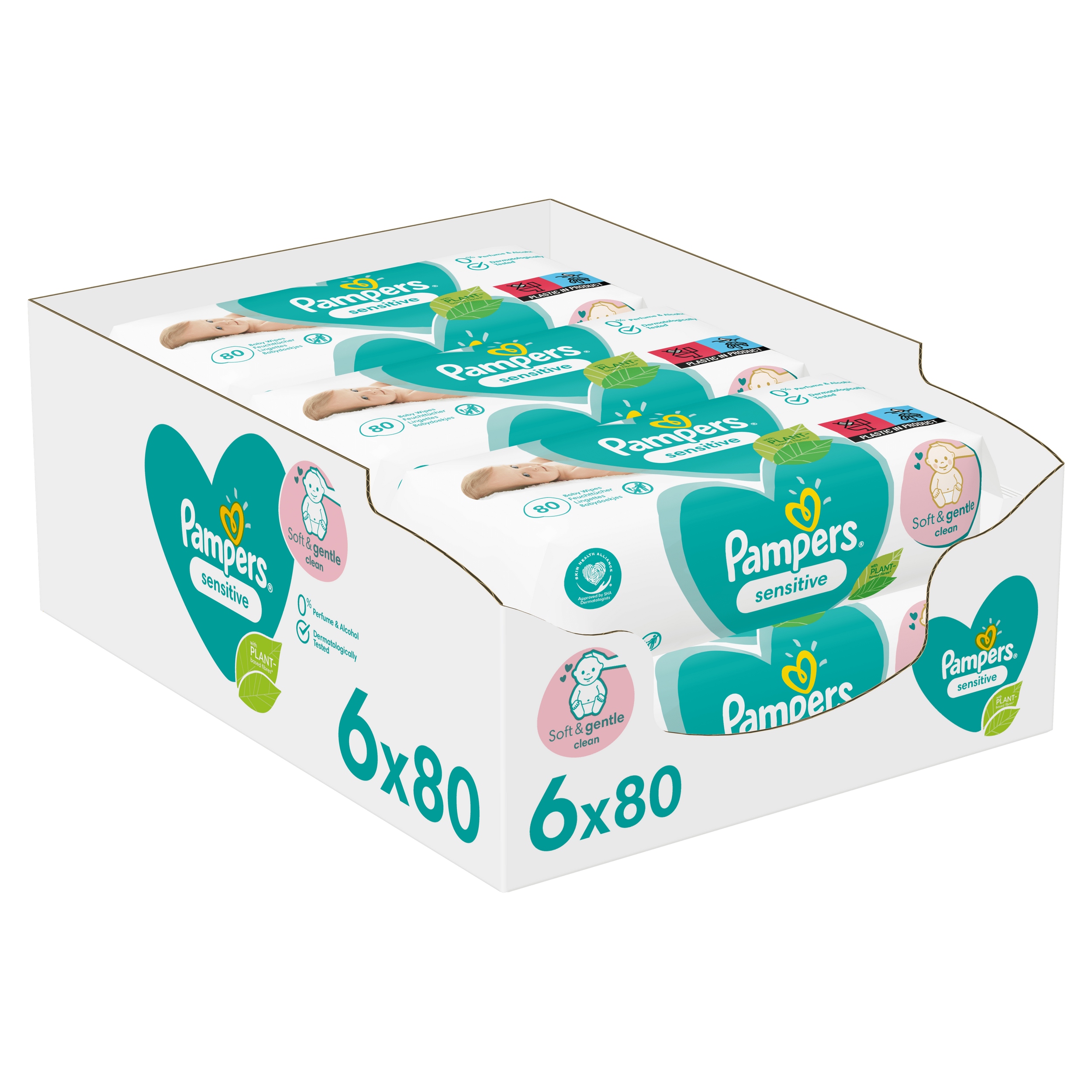 chusteczki nawilżane pampers 80 szt cena