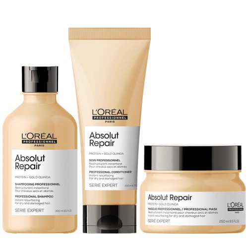 wizaż szampon loreal absolute repair