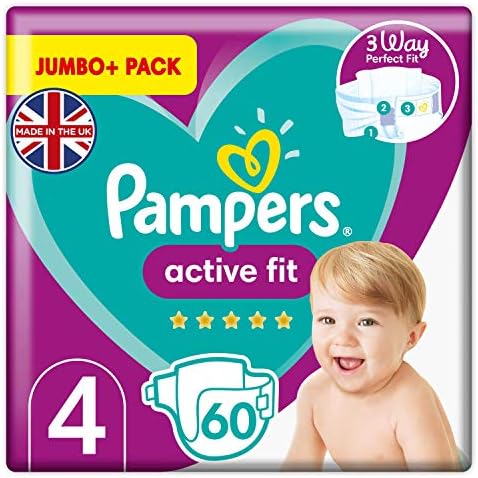 pampers active fit size 4 nappy pants