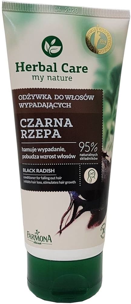 odżywka do włosów herbal care czarna rzepa