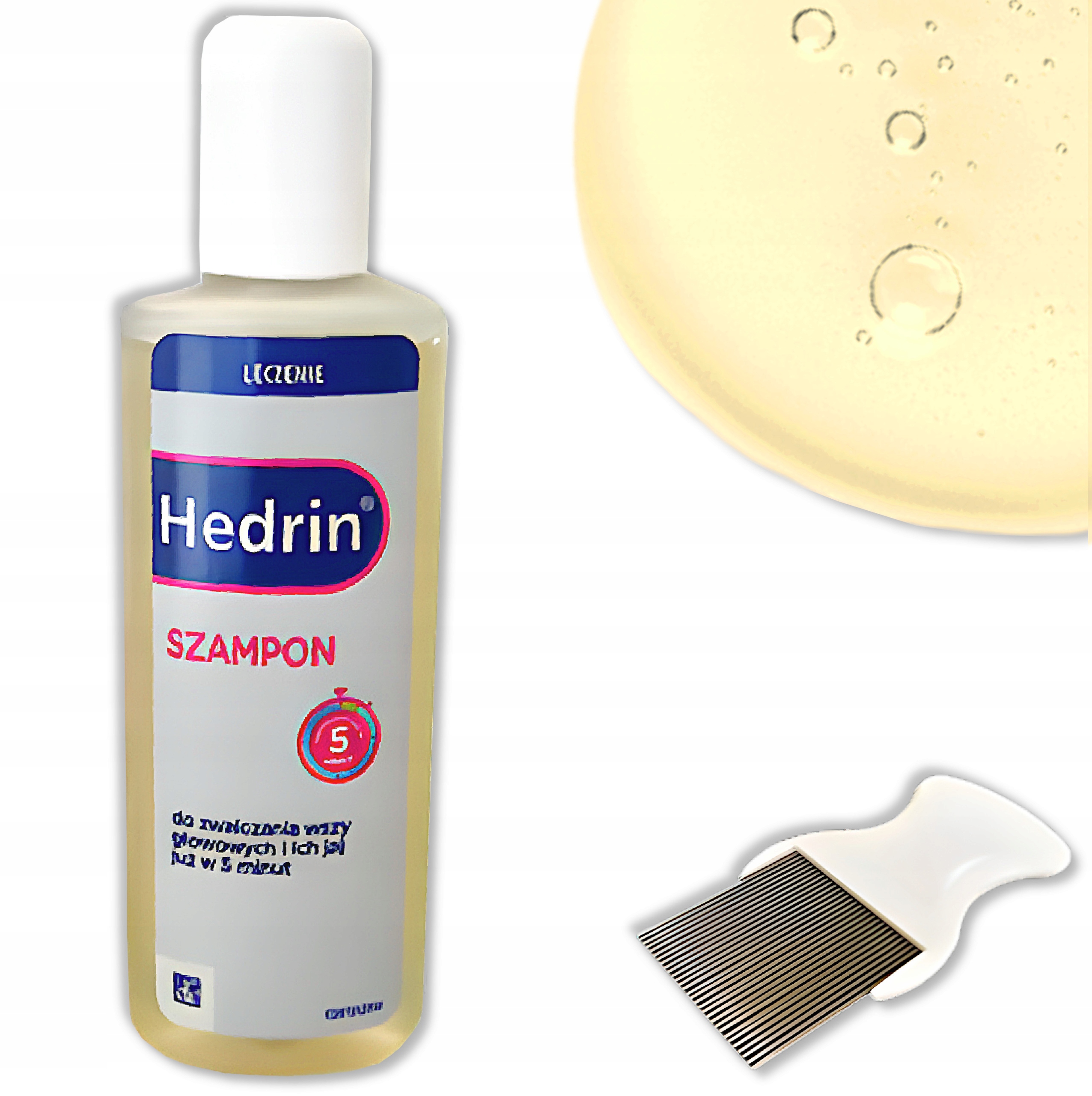 szampon przeciw wszom i gnidom hedrin