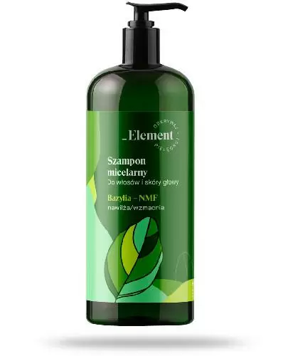 basil element szampon wzmacniający przeciw wypadaniu włosów 500ml