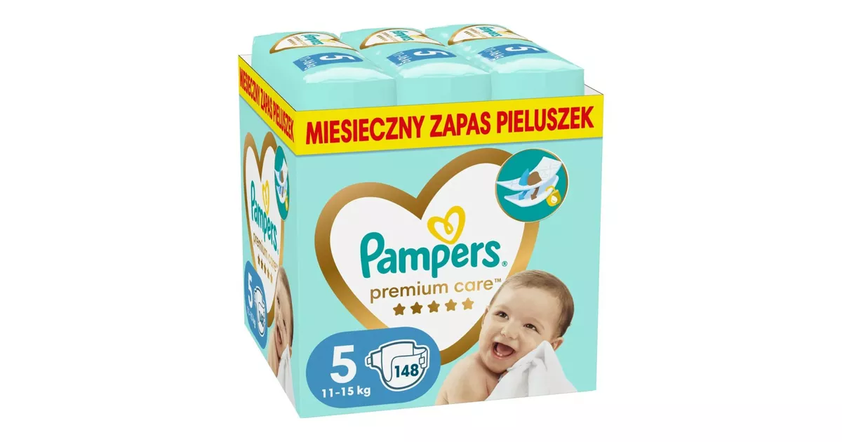 pampers opakowanie kiedys