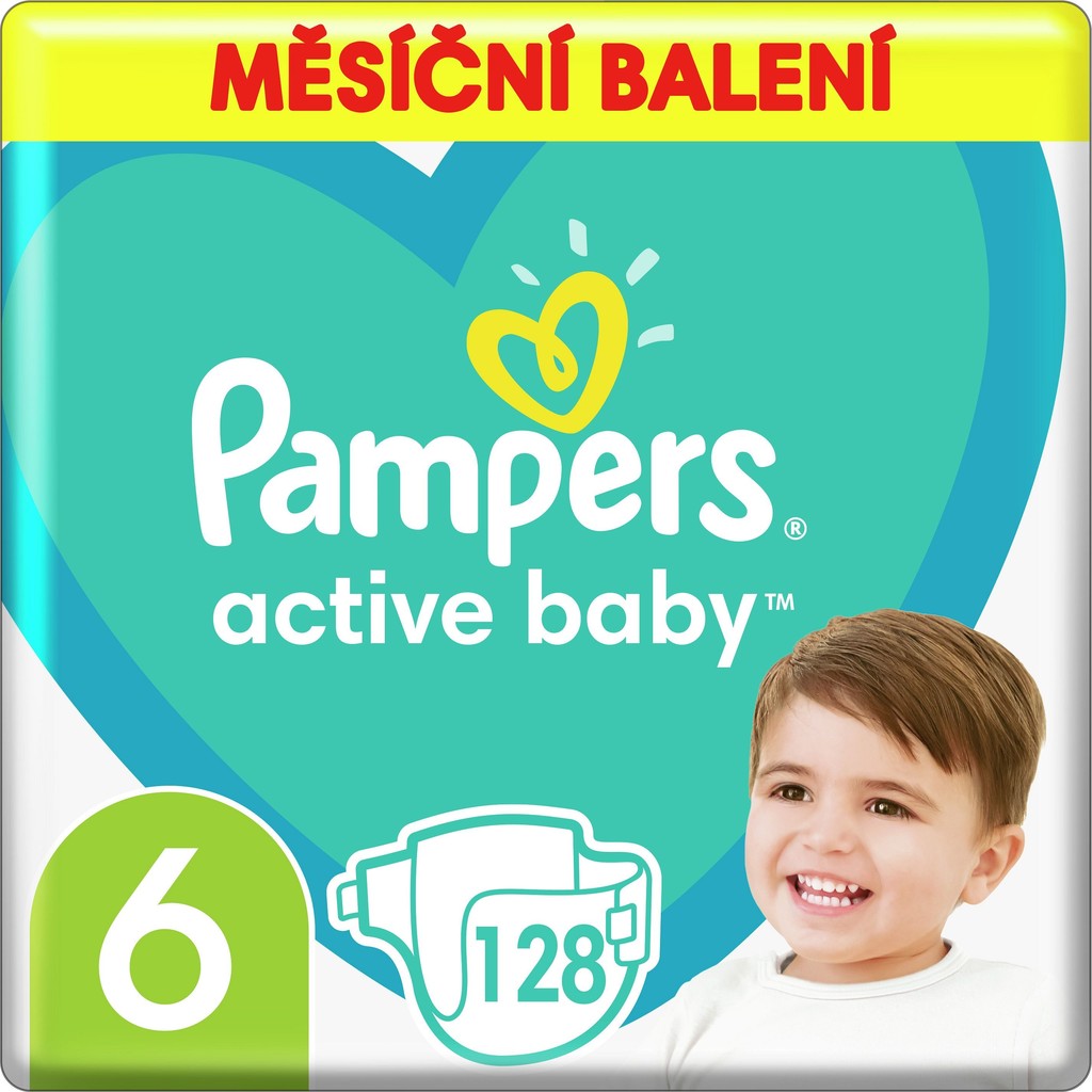 pampers actibe baby 6