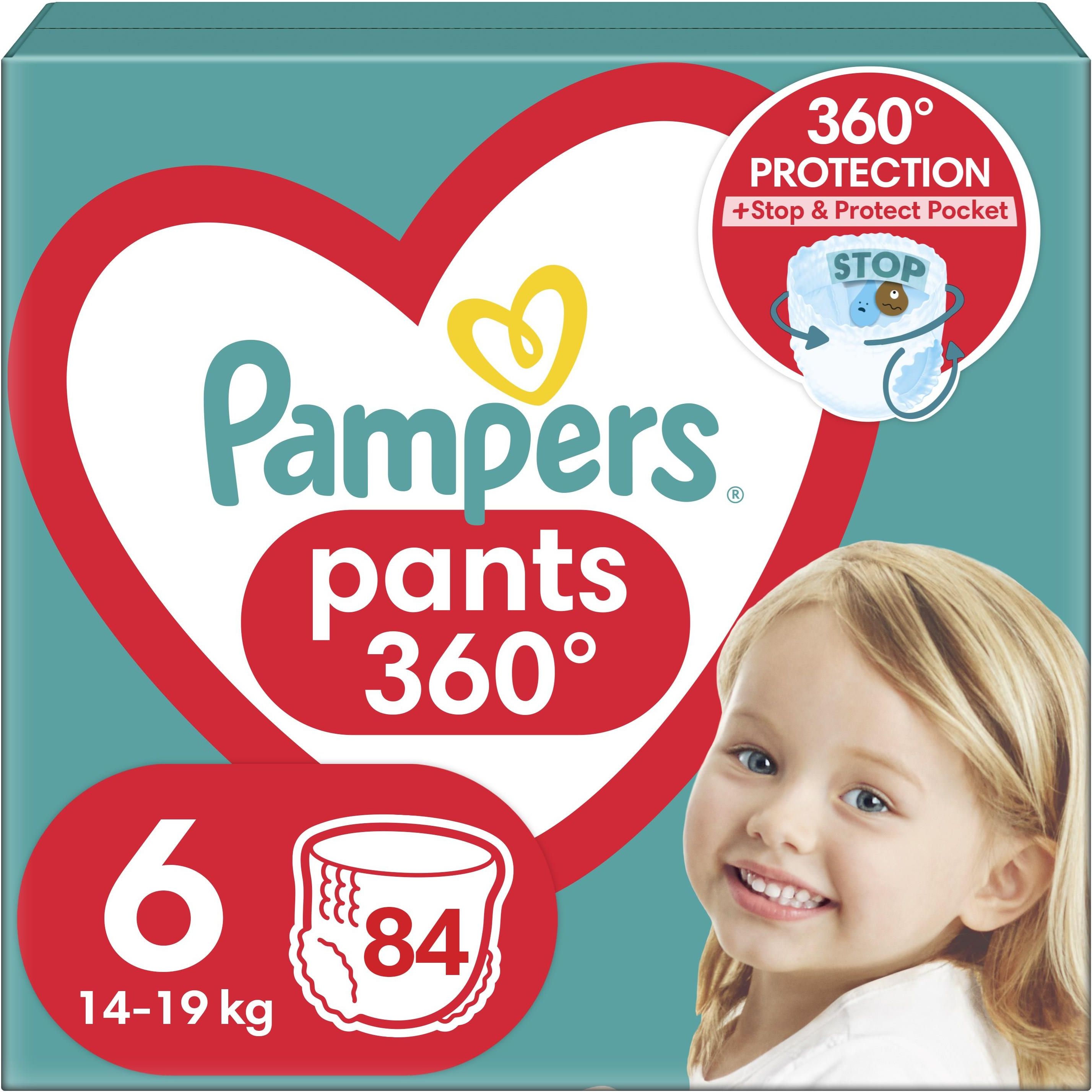 pampers pants rozmiar 6 88 pieluchomajtek