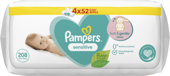 chusteczki pampers sensitive cena rossmann