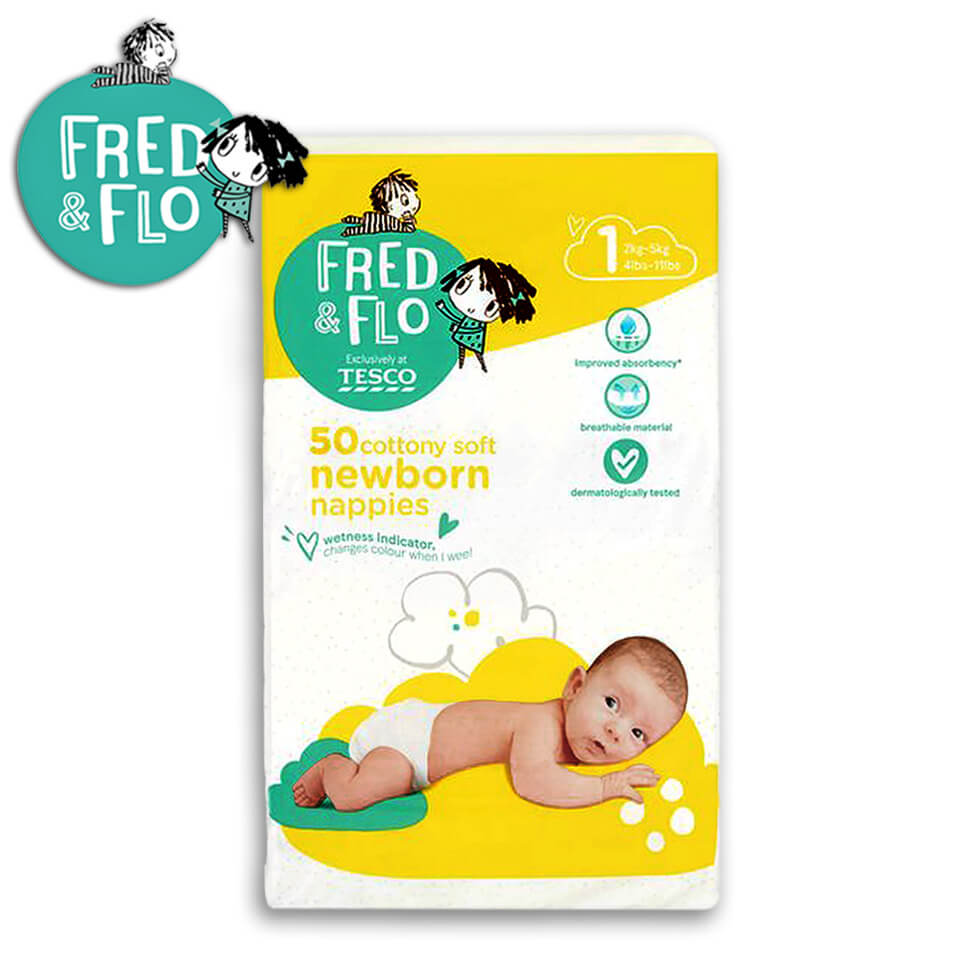 pampers fred flo