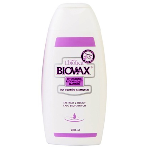 biovax szampon do włosów ciemnych 400 ml