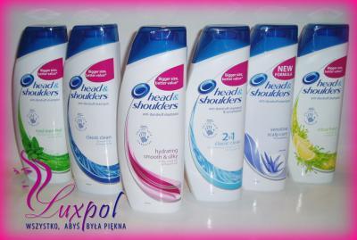 szampon head and shoulders rodzaje